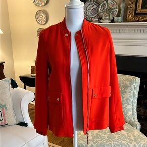 H&M New With Tags Tomato Trending Red Jacket Size 2 ❤️